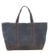Waxed Canvas Large Boat Tote