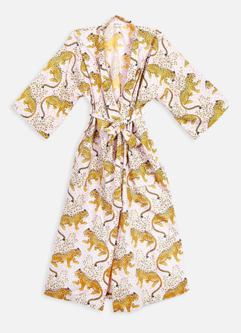 Tiger Print Robe